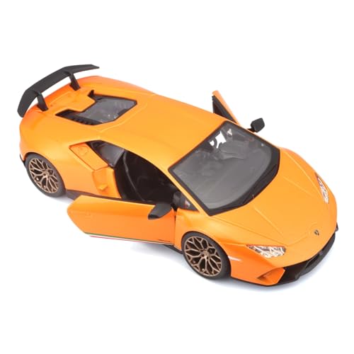 Bburago - Lamborghini Huracan Performante - Realistyczny model samochodu w skali 1:24, Oficjalna licencja Lamborghini, Zalecany wiek 3+ lat