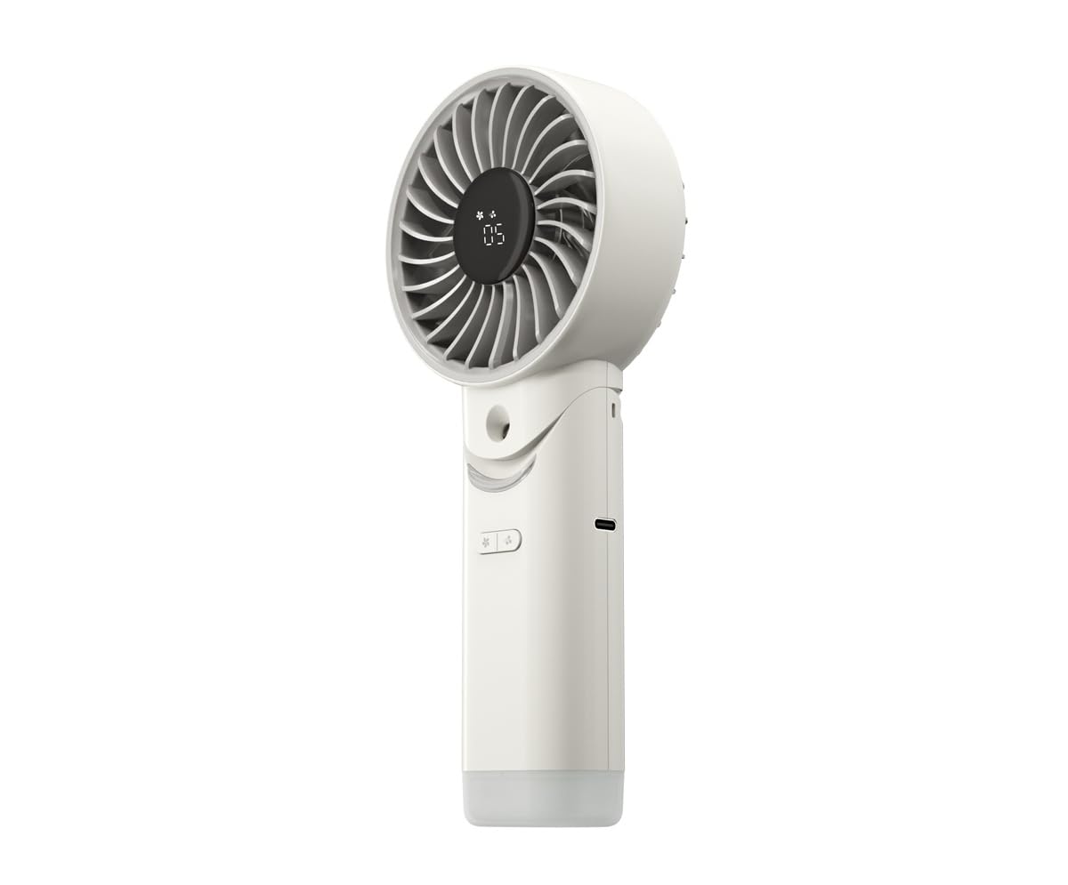 Nitecore izzCool 30 USB-C Charging Handheld Portable Fan, White