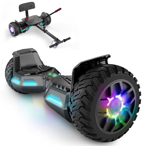 Image of SISIGAD Scooters for Kids Ages 7-12, with Built-in Bluetooth Speaker and 6.5 inch Colorful Lights Wheels, Safety Certified Self Balancing Scooter