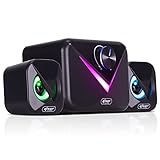 Caixa de som potente smart tv pc notebook computador usb p2 caixas