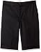 Dickies Occupational Workwear LR642BK 36 Polyester/ Cotton Relaxed Fit Men's Premium Industrial Multi-Use Pocket Short with Hidden Snap Closure, 36" Waist Size, 11" Inseam, Black