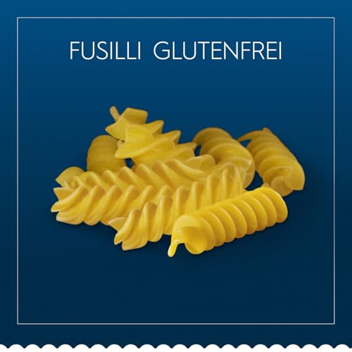 Barilla Pasta Nudeln Glutenfreie Fusilli aus köstlichem Mais und Reis – perfekt für Menschen mit Zöliakie oder Glutenunverträglichkeit 400 g