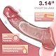 Penishülle Dildo Sex Spielzeug für die Männer - Penis Sleeve Vibrator Sexspielzeug für Paare Frauen Extreme Penisring Penisverlängerung mit 10 Vibrationsmodi, Hodenringe Penismanschetten Erotik Toys
