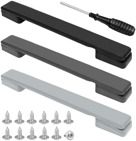3 piezas de repuesto para maletas de equipaje, 20 cm, con tornill...