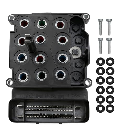 Refurbished Real ABS Control Module Compatible with Jeep Wrangler All 3.6L 2.0 V6 2012-2018 Reliable Anti-Lock Braking 68259556 68145835AE 68259556AD 68259556AC 68259556AB