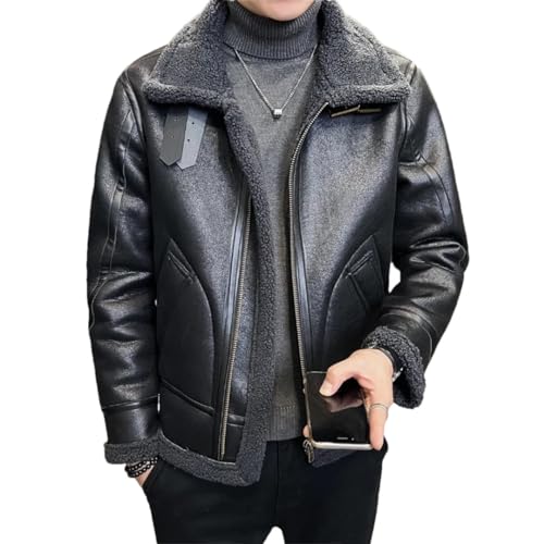 Manteau et veste en fourrure homme noir XS pour rester au chaud