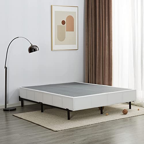 Amobro Bed Frame Queen Size, Easy Assembly Metal Queen Bed Frame For Boxspring And Mattress, 7 Inchs Heavy Duty 9 Legs Support Base Tool-Free #TOP1