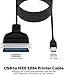 SABRENT USB to Parallel IEEE 1284 Printer Cable Adapter (CB-CN36)