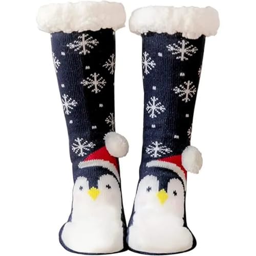Gmphix Hüttensocken Damen, Warme Weihnachtssocken Damen...