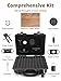 INFINITKIN Cigar Humidor Case | Lockable, Waterproof, Crushproof, Airtight | Holds 20 Cigars | Durable, Portable Travel Cigar Humidor Kit for Aficionados