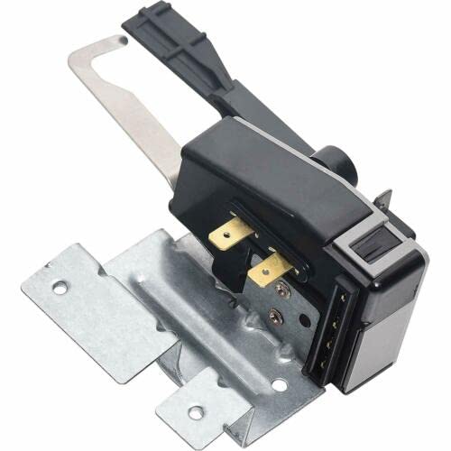 Generic Black 1-Count Automatic Push Button Switch Assembly for Washer Lid Lock