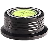 rega plattenspieler hamburg ✮ 【Breites Anwendungsspektrum】: Die Spindelbohrung eignet sich für Spindeln bis 7 mm Durchmesser und ist ideal für die meisten vorhandenen LP-Plattenspieler. Eingebaute hochpräzise Wasserwaage, die Ihnen die Rotationsgeschwindigkeit der LP-Disc anzeigt.