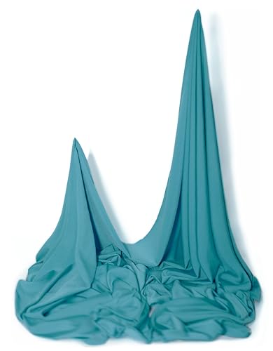 Premium Lycra Jersey Hijab Scarves -Turban Head Wraps for Women, Fashion Headbands Long Plain Muslim Shawls