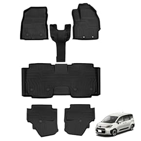 LJ vehicle 車用マット 黒 Amazon.co.jp: フロアマット - カーアクセサリ: 車＆バイク