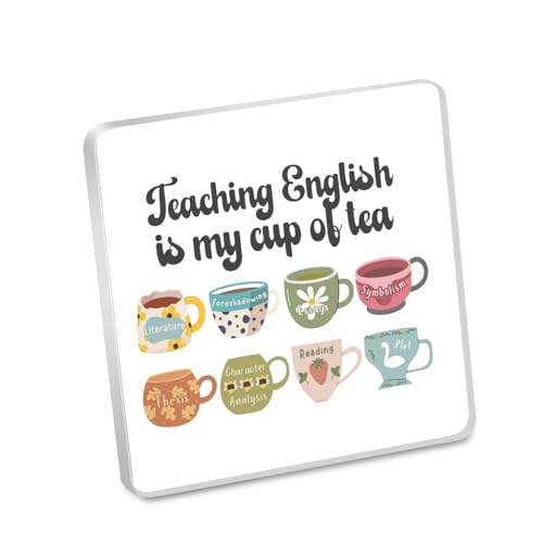 Plaque professeur d'anglais idée cadeau enseignant anglais souvenir fin d'études