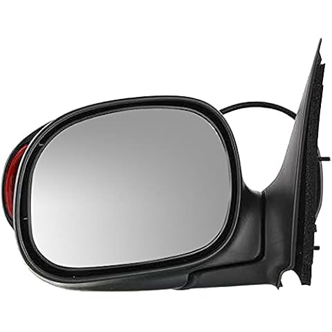 Garage-Pro Mirror Compatible with 1997-2003 Ford F-150, 1997-1999 Ford F-250, 2004-2004 Ford F-150 Heritage, Driver Side, Paintable, Power Cover