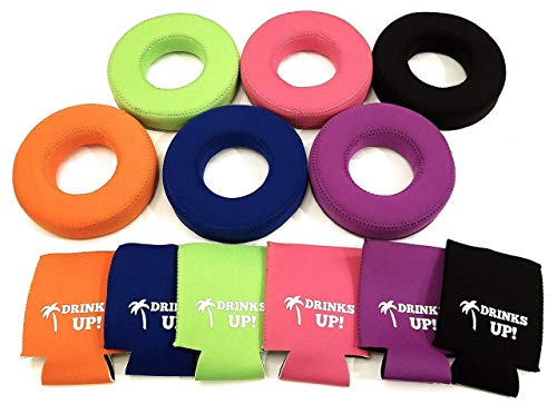 Drinks Up! Neoprene Floating 6-Pack
