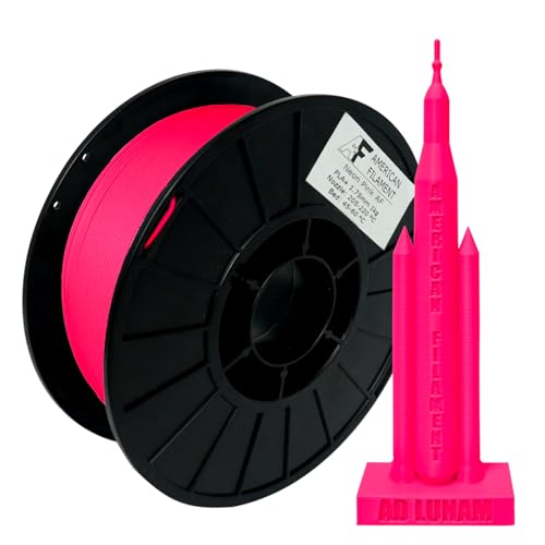 Neon Pink AF PLA+ 1.75mm PLA Filament Made in the USA!