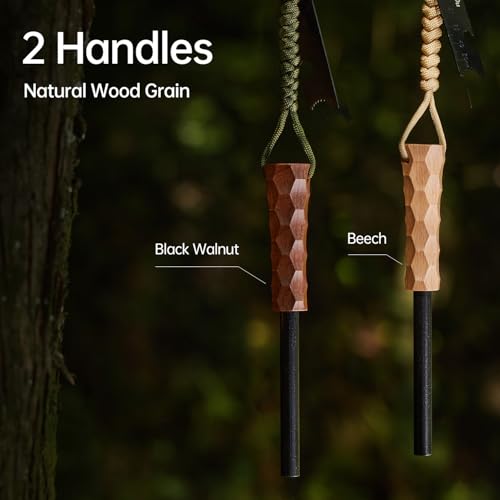 Ferro Rod Fire Starter, Survival Flint and Steel Fire Starter Kit for Hiking, Bushcraft,Camping Essentials Gear, Emergency Supplies - Ideal Gift for Explorers - Image 5