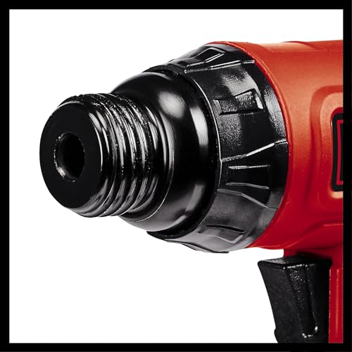 Foto von Einhell Druckluft-Meisselhammer TC-PC 45 Set (für Stein + Metall, inkl. 4-tlg. 120 mm Meißel-Set, Nadelentroster-Aufsatz, Ölfläschchen (ohne Inhalt), Stecknippel)