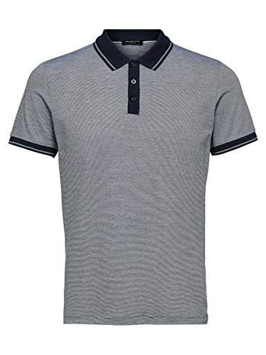 SELECTED HOMME Slhjoe SS Polo B Uomo