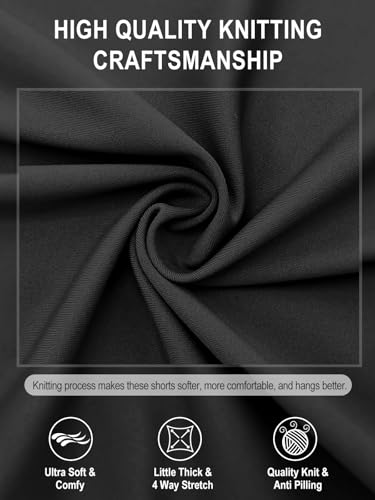 NORTHYARD Men's 7" Gym Shorts Knit Athletic Tennis Shorts for Men with Zipper Pockets for Workout Athletic Training2