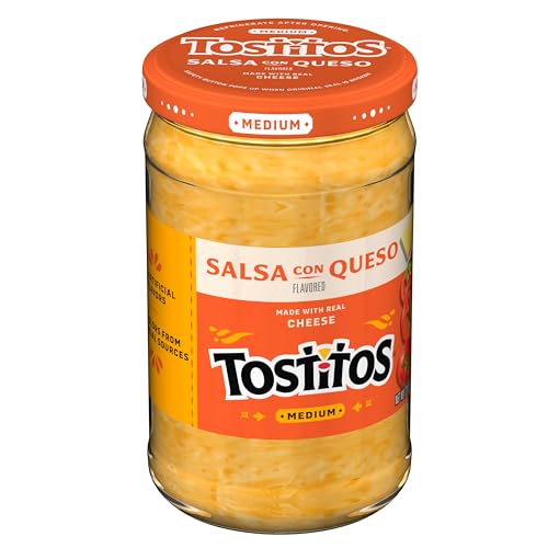 Tostitos Dip, Salsa Con Queso, Medium, 23oz