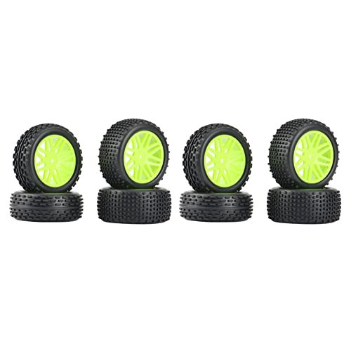 Pneus RC de 86 mm (lot de 8) pour modèles tout-terrain WLtoys et voitures 1/10 à 1/14