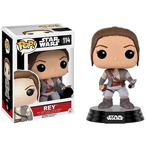 Pop! Star Wars - The Force Awakens - Rey Final Scene Lightsaber Hilt #114 Vinyl Bobble-Head Figure Cover