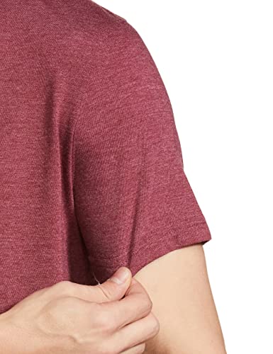 Image of Max Men's Cotton Regular Fit Half Sleeves Crew Neck Solid Lounge T-Shirt