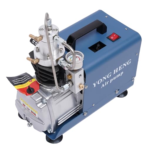 2 Cilindros Compresor de Aire Automático 300 Bar, Bomba De Aire Eléctrica De Alta Presión 40l/Min, 4500psi Bomba De Alta Presión Pcp - Separador De Aceite De Agua, Botella De Buceo Industrial