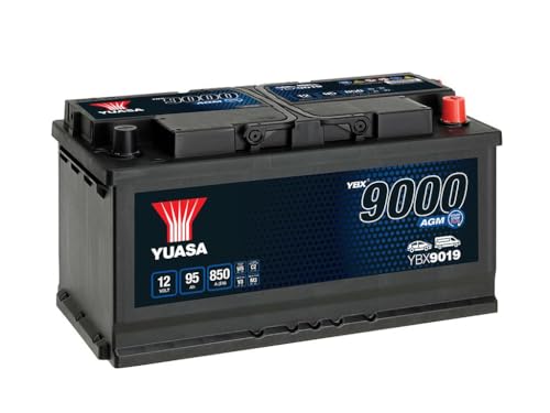 Yuasa YBX9019 AGM Car Battery, 12V 95Ah