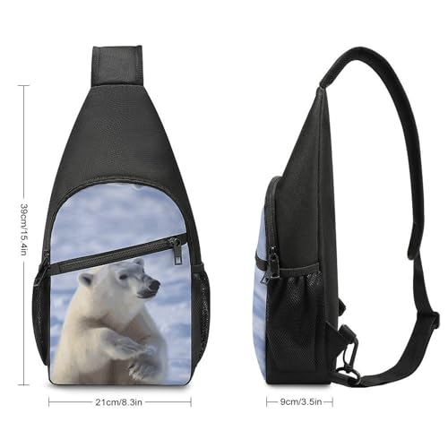 Morrales tipo Sling Bandolera Casual para Hombre y Mujer miniatura 2