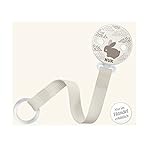 NUK Soother Band for alle Schnuller mit und ohne Ring 1 Stück Grey