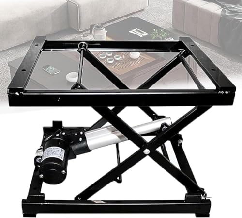 Elektryczny podnośnik nożycowy z pilotem zdalnego sterowania, regulowana wysokość, nowoczesny składany design do projektów DIY