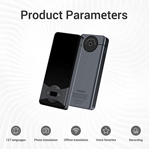 Wooask Language Translator Device Portable Real-Time Voice Translation In 138 Different Languages And Accents For Learning, Travel, Business And Daily Tasks #TOP5