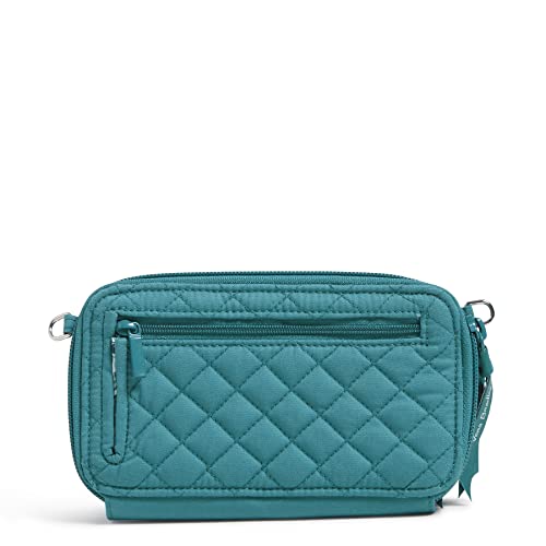 Vera Bradley Women's Cotton All in One Crossbody Purse with RFID Protection2