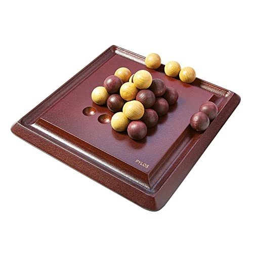 Pylos Juego de Mesa de Estrategia Abstracta de Madera miniatura 6