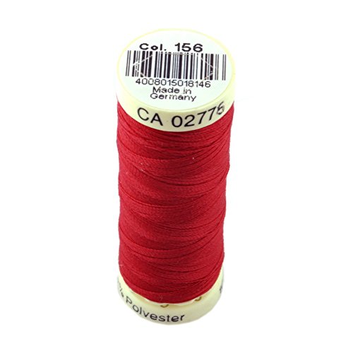Gutermann Sew All Polyester Thread, Crimson Red 0156, 100 m, 5.5 x 1.8 x 1.8 cm