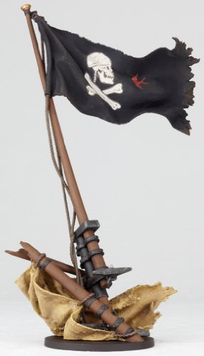 Figura de acción Jack Sparrow Revoltech Poseable miniatura 6