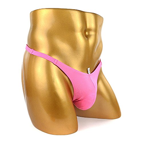 WenMei Mens Fashion Sexy Hollow Out Double Low Brief Thong G-String Bikinis Underwear3