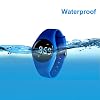 Waterproof Vibrating Alarm Watch Silent Medical Reminder Watch - with Timer and 15 Daily Alarms