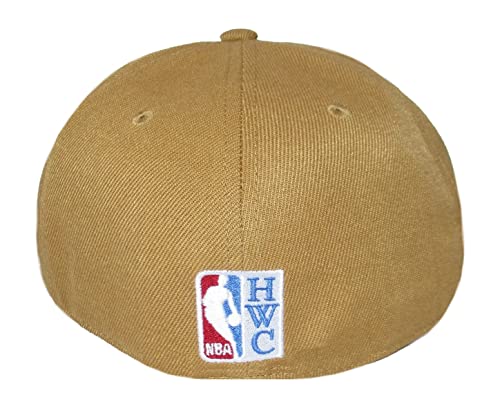 Mitchell & Ness Gorra Ajustada Atlanta Hawks Brown miniatura 5