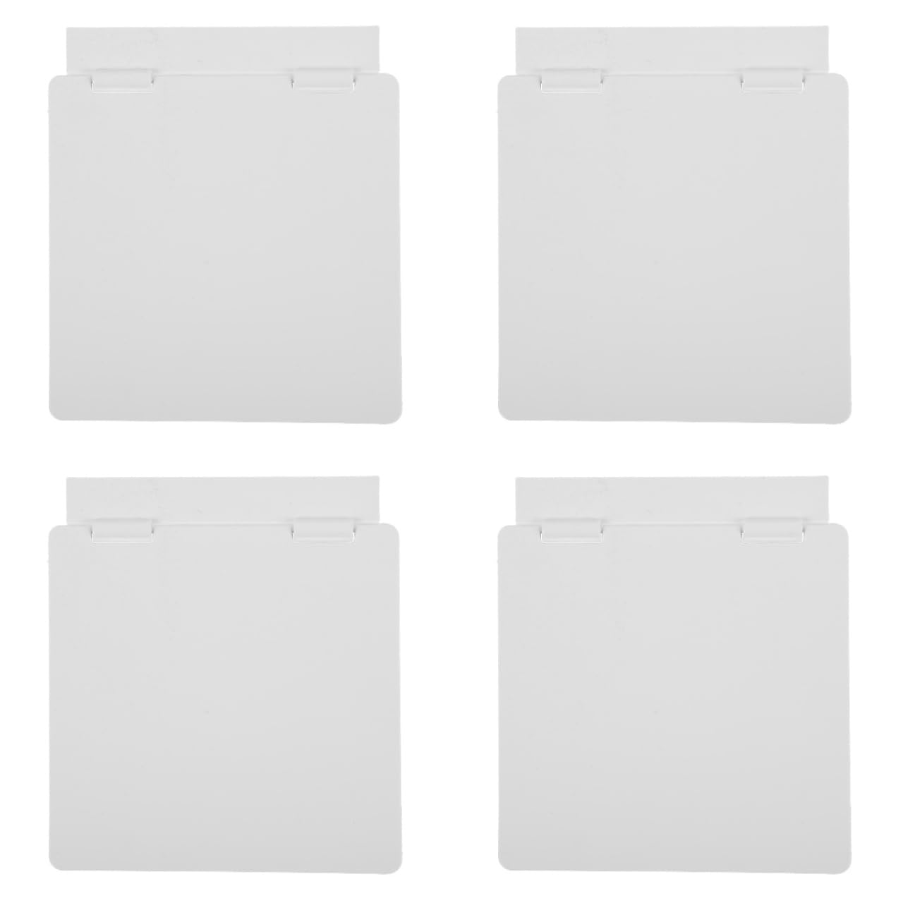 jojofuny 4Pcs Thermostat Panel Cover Set Plastic Air Conditioner Wall Panel Protector for Central Heating Switch Protection