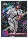 2025 Topps Cosmic Chrome #133 Jasson Dominguez New York Yankees MLB Baseball Base Trading Card