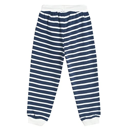 Image of miniklub Baby Knitted Cotton Jogger (Blue Color)