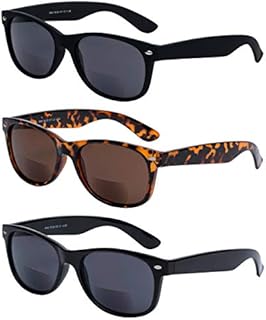 Bifocal Reading Sunglasses for Men and Women-Classic, Retro Style UV400 Sun Protection Outdoors