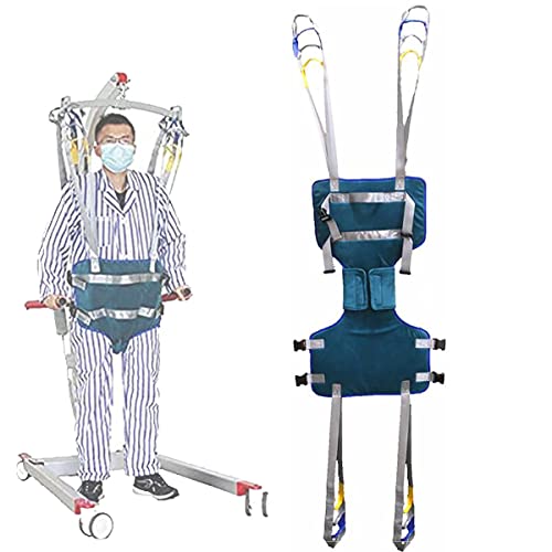 XYEJL Standing Walking Sling,Patient Assisted Walking Harness, Rehabilitation Aid Gait Training Device,Adjustable Waist Design,Medical Disabled Full Body Sling,for Elderly & Disabled,Small
