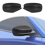 CheroCar Fit for Dodge Charger Accessories 2010+ Side Rear View Mirror Covers Cap, Rear View Mirror Cover Side Rearview Mirror Trim for Charger Decoration Accessories Black