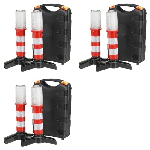LED Emergencia Carretera con Base Magnética Potente y 3 Modos de Flash Estroboscópico